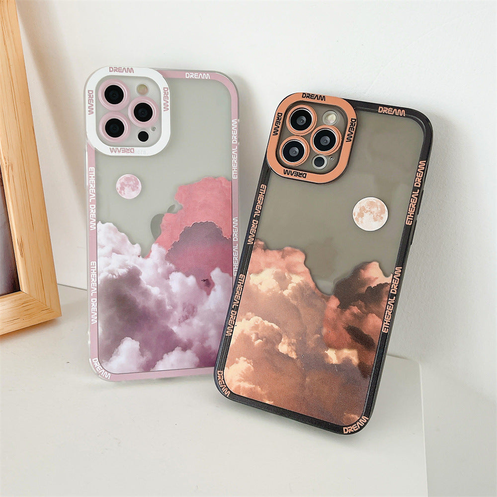 Sunset Clouds Suitable For Mobile Protective Shell Female Sunset Clouds Suitable For Mobile Protective Shell Female